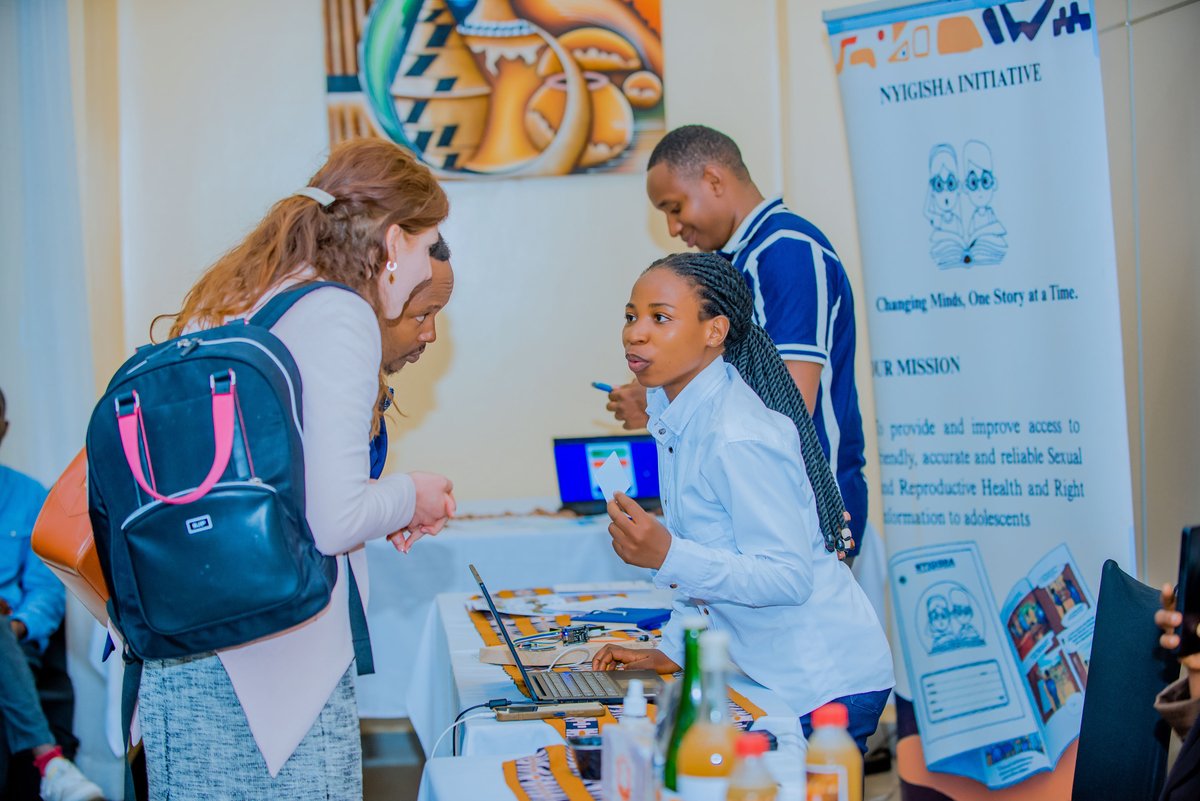 Youth participating in skills development training